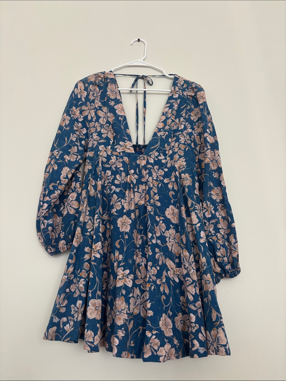 Free People Melia Printed Mini Dress.